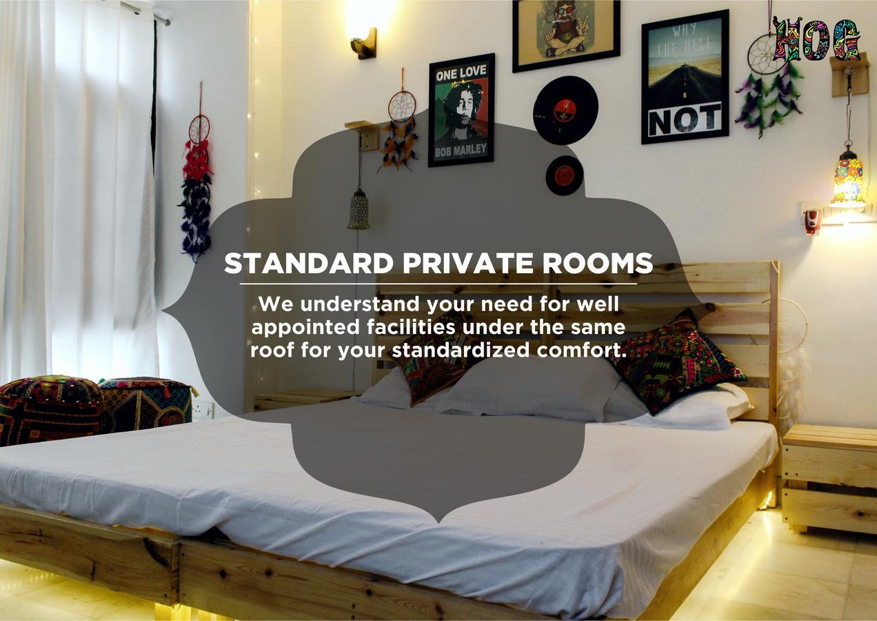 Hog - Hostel New Delhi Eksteriør billede
